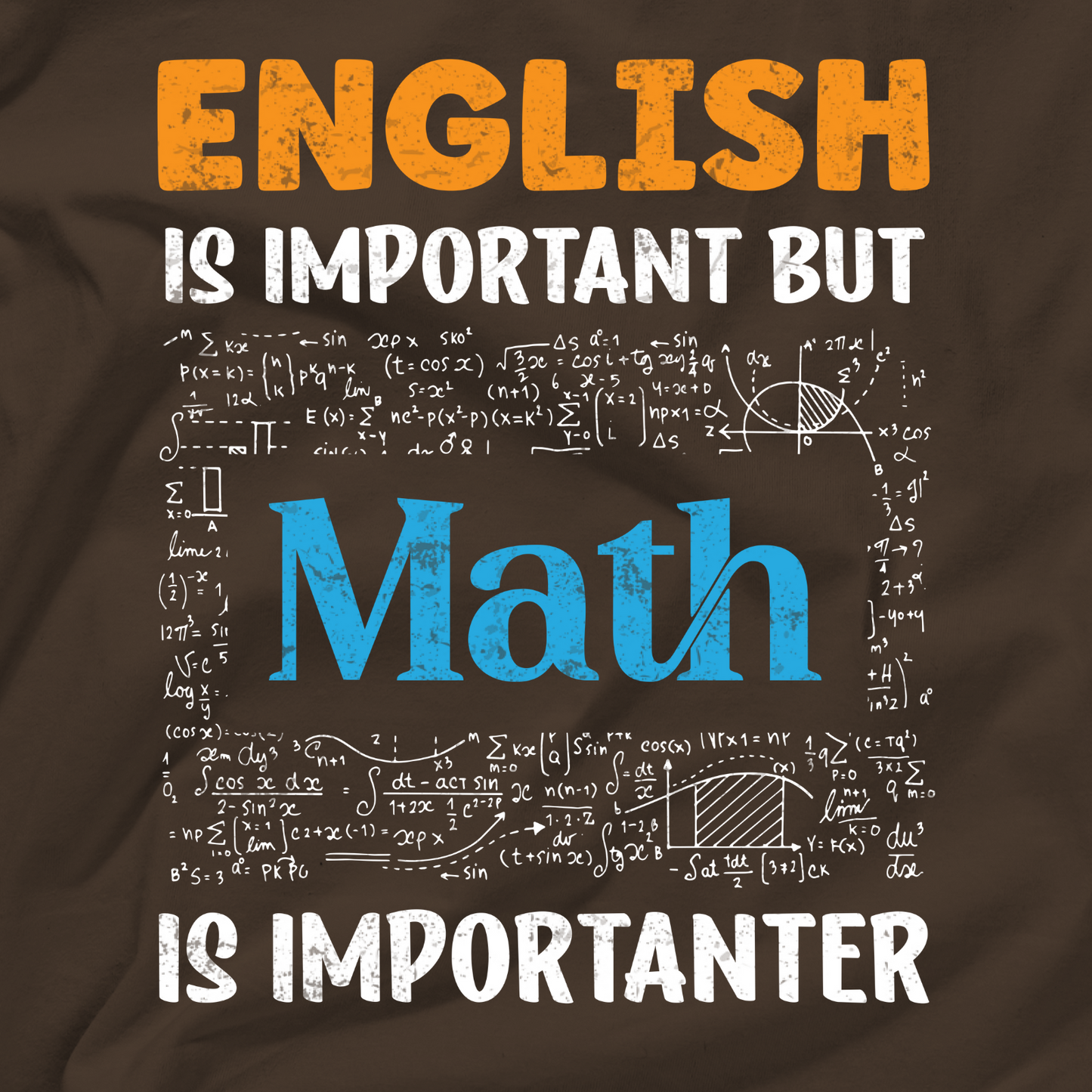 English Is Important, But Math Is Importanter T-Shirt