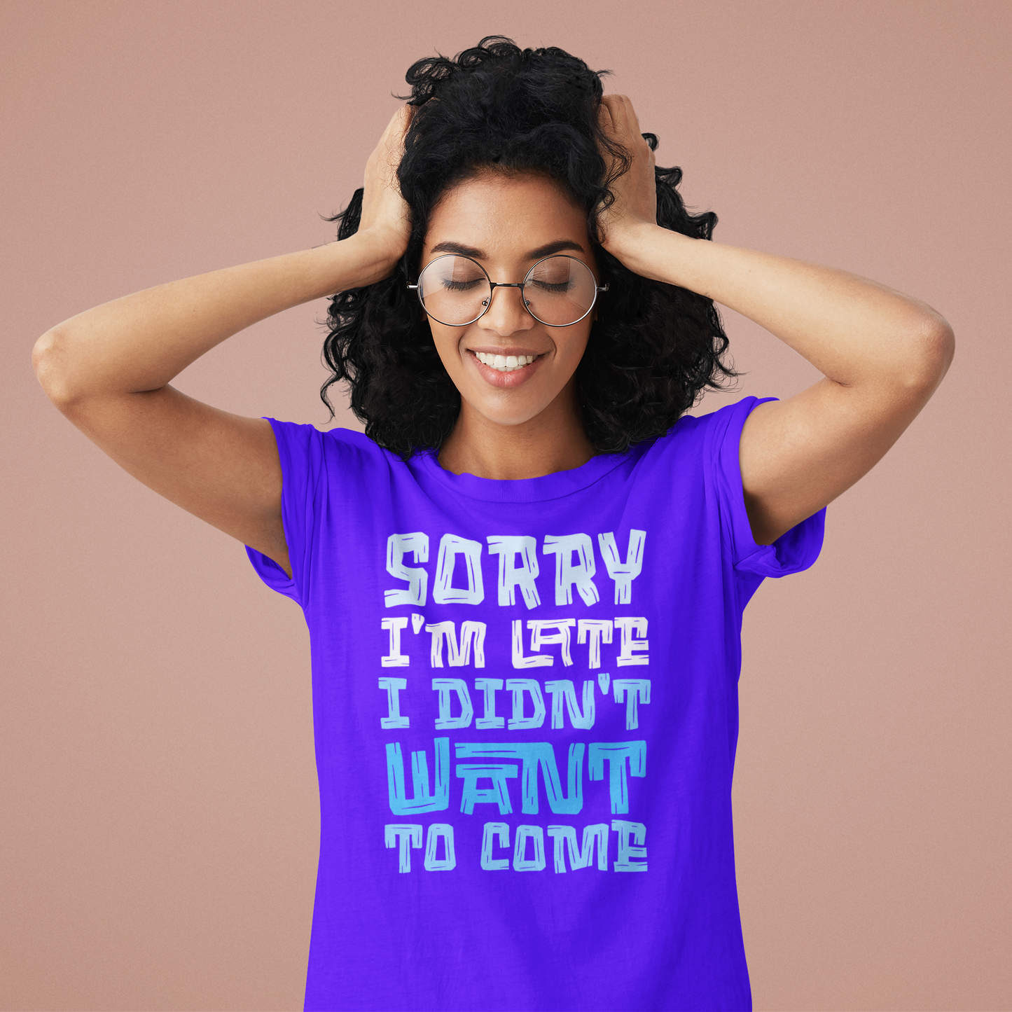 Sorry I’m Late, I Didn’t Want to Come T-Shirt – The Ultimate Introvert Mood