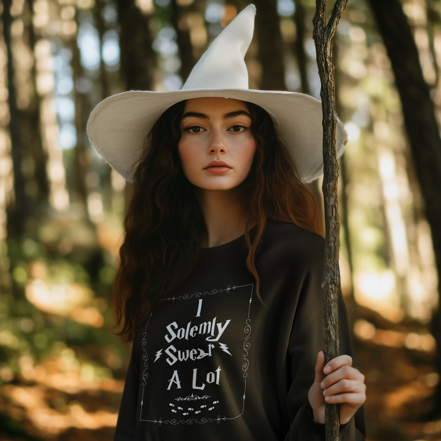 I Solemnly Swear a Lot – Funny Wizard-Inspired Graphic Tee for Sarcastic Spellcasters