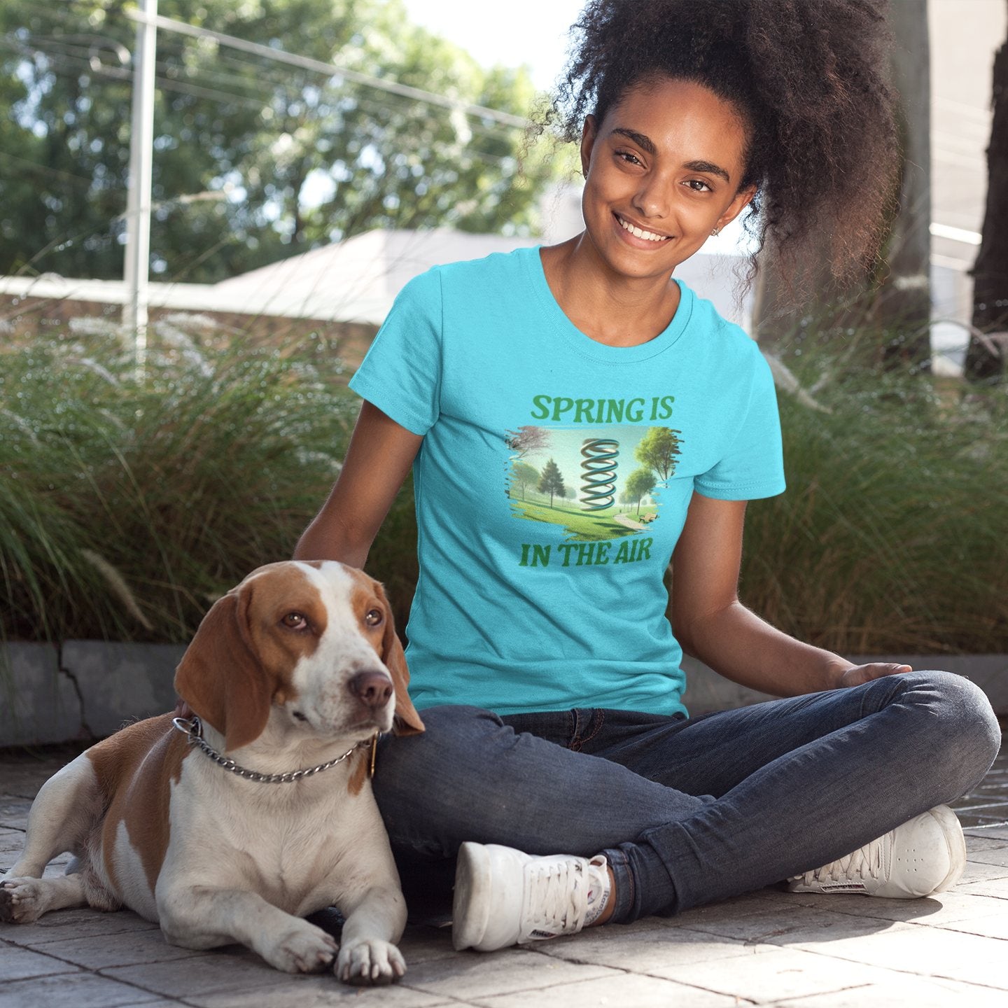 Spring Is in the Air T-Shirt – A Pun That Really Springs to Life!