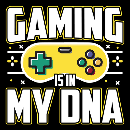 Gaming Is in My DNA T-Shirt – Born to Play, Built to Win!