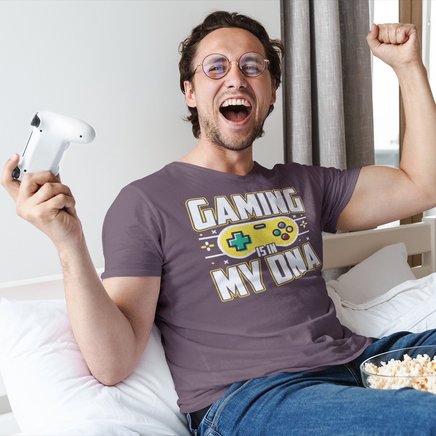Gaming Is in My DNA T-Shirt – Born to Play, Built to Win!
