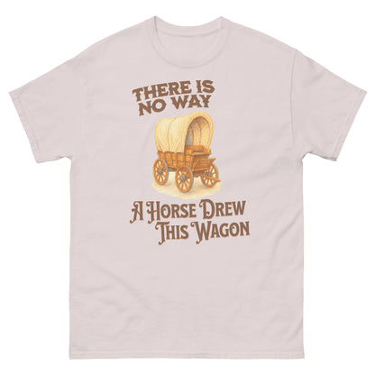 Ice grey funny shirt with western humor and double meaning cowboy quote